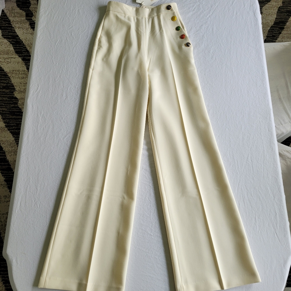 Sezane x JCC Poete Trousers Pants NWT